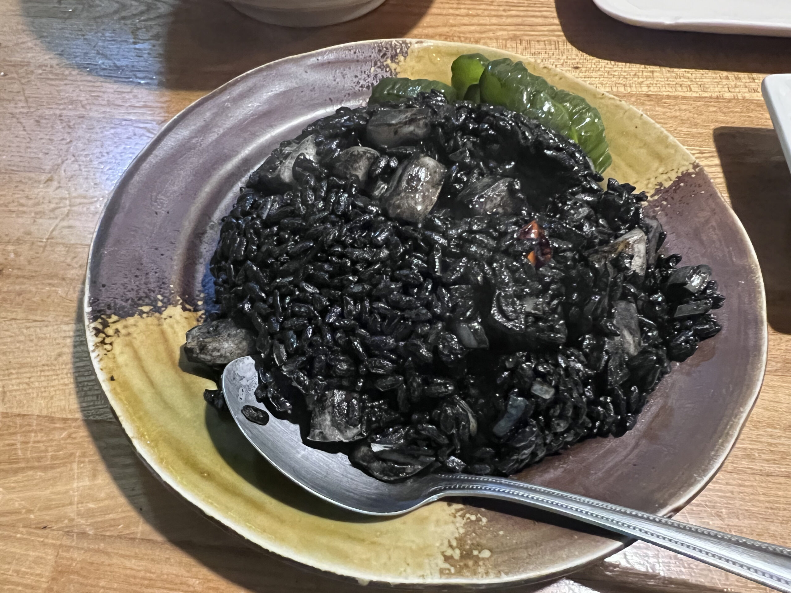 イカスミチャーハン